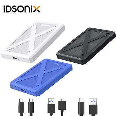 $9.99 • Buy IDsonix USB 3.0 SATA External Hard Drive Case Disk 2.5  Enclosure Caddy HDD SSD