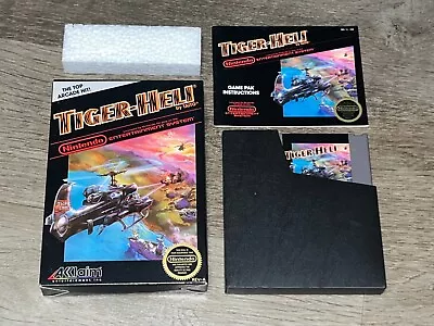 Tiger-Heli Nintendo Nes Complete CIB Near Mint Condition Authentic • $139.99