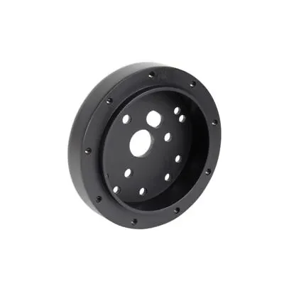 9 Hole Steering Wheel To 356 Hole Adapter - 3/4  Black Conversion Plate • $25.64