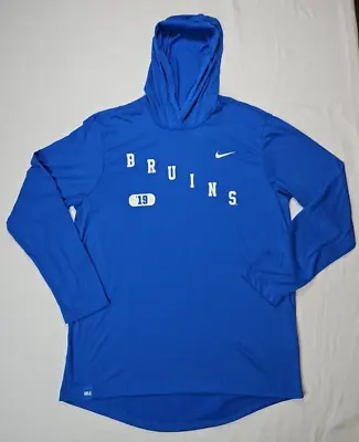 NIKE UCLA BRUINS LONG SLEEVE T-Shirt Hoodie Blue DR4142-403 Men's Size Large • $32.97