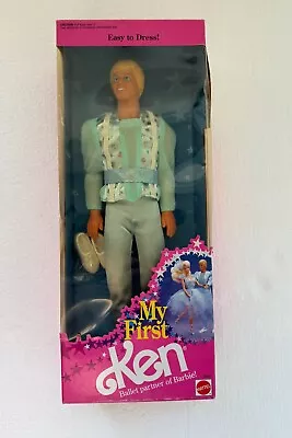 My First Ken Ballet Partner To Barbie #3841 NIB NRFB 1991 • $19.99