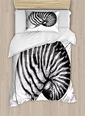 Nautical Tattoo Duvet Cover Set Vintage Sea Shell • £32.99