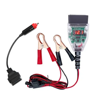 Car OBD Computer ECU Memory Saver Replace Battery Safe Emergency Resume Tool Kit • $17.77