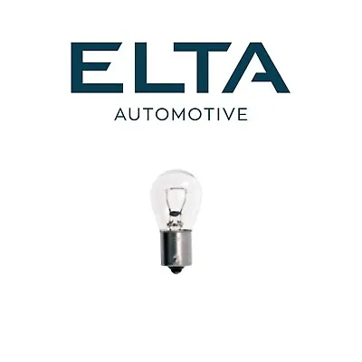 ELTA 12v 21w P21W BA15s SCC Brake Light/Reverse Light/Indicator/Rear Fog Bulb • £1.99