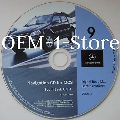 01 2002 Mercedes Benz M Ml320 Ml430 Ml500 Ml55 Amg Navigation Cd Al Fl Ga Sc Nc  • $55