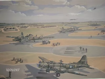 Memphis Belle Print Signed By Pilot  • $249.99