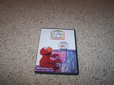 Elmo'S World - Dancing Music And Books [DVD] Fast Free Shipping • $10.89