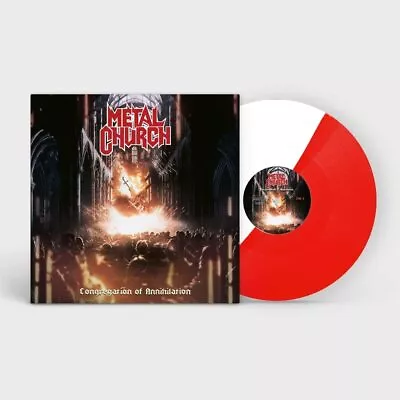 Metal Church Congregation Of Annihilation(Red/White (Vinyl) • $45.03