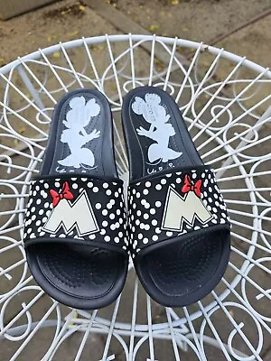 Crocs Minnie Mouse Slides • $20