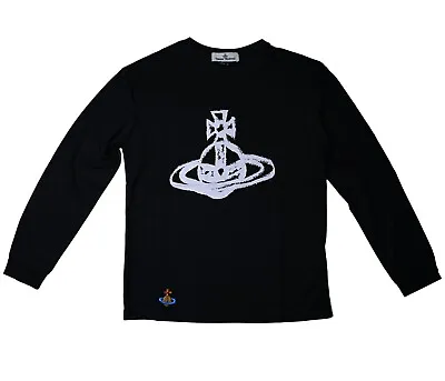 Vivienne Westwood Spray Orb Cotton Long Sleeve T-Shirt • $72.72