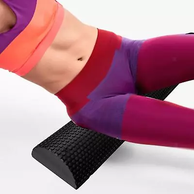 Portable Yoga Column Roller Half Foam Roller Muscle Massage Balance Trainer • $104.64