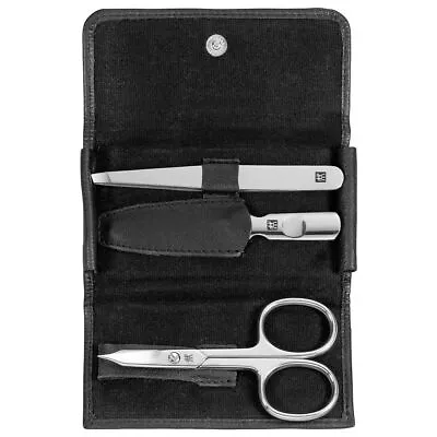 Zwilling Case Manicure Pedicure Set Leather 3-teilig • $125.17