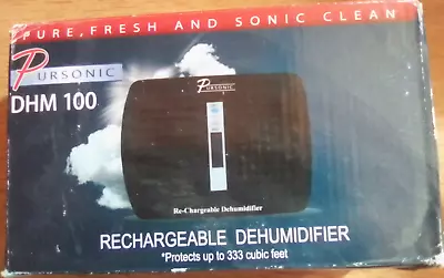 Pursonic Dhm 100 Rechargeable Dehumidifier • $24.99