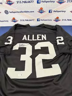 Marcus Allen Oakland Raiders Signed Custom Jersey! Bas Authentic! • $167