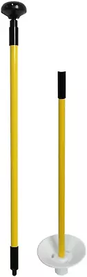 Mini Golf Putting Green Flagstick For Yard Practice Set Golf Pin Flagpole Set • $29.99