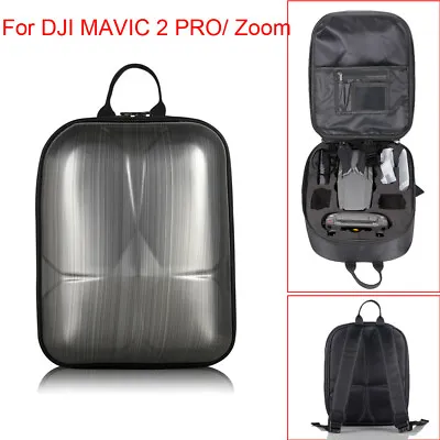 $65.20 • Buy Hard Shell Carrying Backpack Bag Case Waterproof Anti-Shock For DJI Mavic 2 Pro
