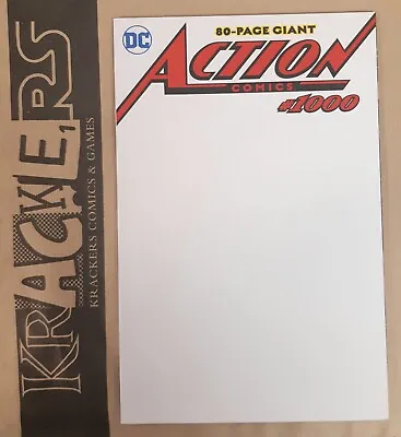 Action Comics #1000 80-page Giant Blank Cover • £6.50