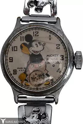 1930s Ingersoll Walt Disney Mickey Mouse Watch • $78