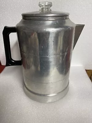 Vintage Comet Aluminum Camping Coffee Pot Percolator • $20