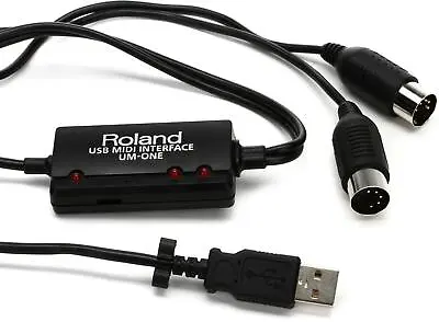 Roland UM-ONE Mk2 USB MIDI Interface • $39.99
