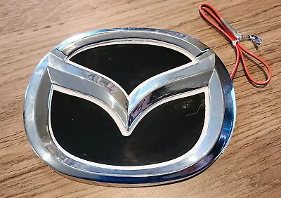 5D Blue LED Car Tail Logo Badge Emblem Light Lamp For Mazda8 CX7 Mazda3 Mazda2 • $20