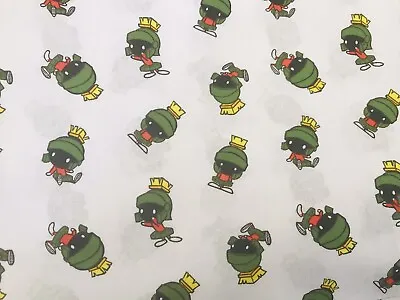 $5.99 • Buy Rare! Marvin The Martian LOONEY TUNES Fabric FQ 18”x21”