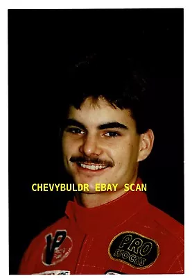 1990 Jeff Gordon Head Shot Photo Sprint Car Racing • $9.99