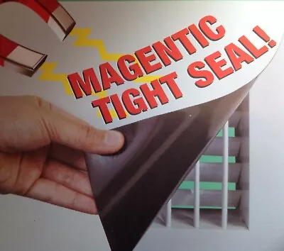 MAGNA Magnetic Vent Covers 3 Sheets Flexible 8  X 15  Sheets CRAFT HOBBY Magnet • $9.99