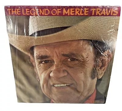 Merle Travis ~ The Legend Of Merle Travis ~  2 LP Set ~ CMH-73914~ Vinyl LP • $5.88