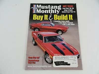 MUSTANG MONTHLY MAGAZINE Mar 2002 Buy It Build Hot Tech How To • $2.49