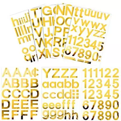 202 Pcs 2 Inches Adhesive Mailbox Numbers And Letters Stickers For Window Doors • $17.25