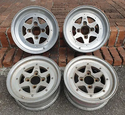 JDM 14  Arrow Three Piece 3 Rims Wheels 114.3x4 For Datsun Ta23 Ra25 Ae86 Ta22 • $1692.70