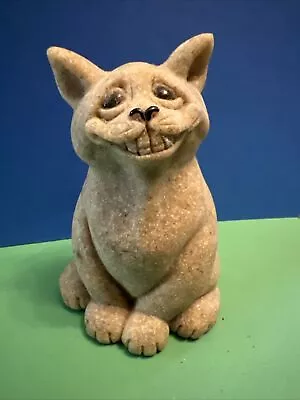 Vtg Quarry Critters Chico The Cat Stone Figurine By Second Nature Design 4  • $7.99