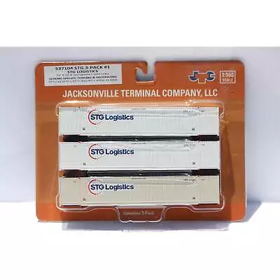 Jacksonville Terminal Company N STG Logistics/XPO #1 53' High Cube Container 3pk • $40.95