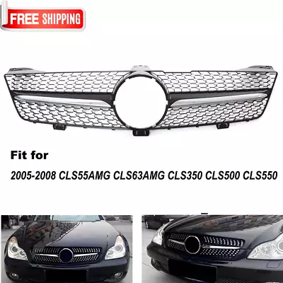 For Mercedes W219 CLS55AMG CLS63AMG CLS350 CLS500 CLS550 2005-2008  Grille Grill • $70.99