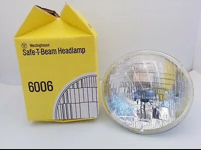 Westinghouse 6006 Safe-t-beam Headlamp 7  6v Nib • $19.75