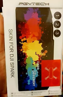 $7.53 • Buy DJI SPARK Stickers Decal Skin Wrap Protector Grafitti Paint Splatter