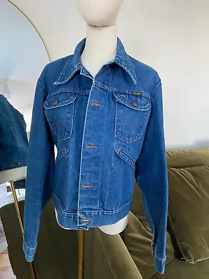 Vintage 70s Wrangler Denim Jacket Size 40 • $120