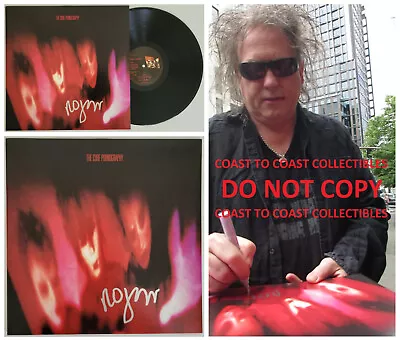 Robert Smith Signed The Cure Pornography Album Vinyl Record COA  Exact Proof • $1165.30