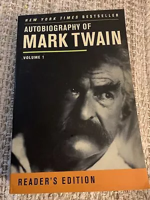 Autobiography Of Mark Twain Volume 1 By Mark Twain • $11.99