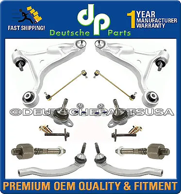 Volvo S80 Front Control Arm Arms Ball Joints Tie Rods Suspension Kit 04 05 06 • $263.99