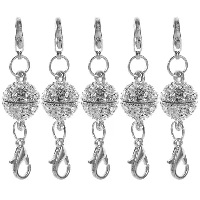  5 Pcs Jewelry Clasp Converter Magnetic Clasps For Necklaces • $7.32