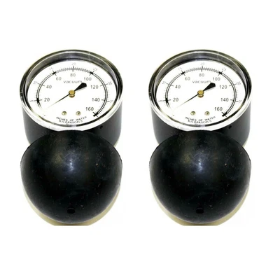 $210.29 • Buy (2) Water Lift Suction Gauge Guage Replacement For Vacuum And Central Vacuums