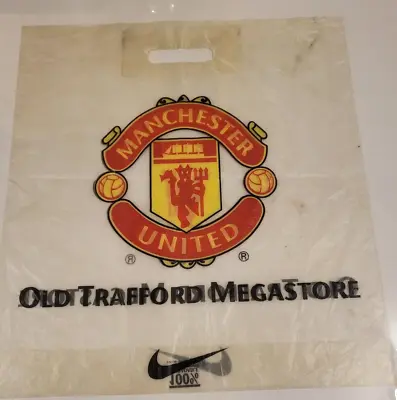 Manchester United Megastore Nike Carrier Bag • £2.99