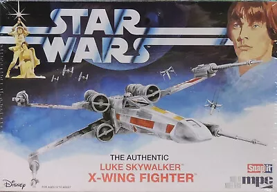 Star Wars Luke Skywalker X-wing Fighter Mpc Snap Together Plastic Model Kit • $28.99