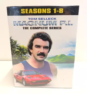 Magnum PI  The Complete Series Seasons 1-8  1980 Tom Selleck DVD BOX SET - NEW • $49.99