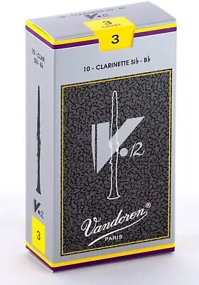 Vandoren V12 Bb Clarinet Reeds - 10 Per Box • $50.95