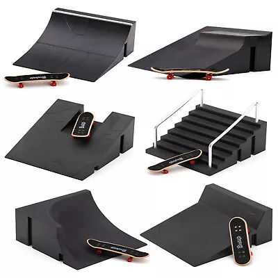 £6.29 • Buy Mini Skate Park Ramp Kit Deck Fingerboard Finger Board Skateboard Toy Gifts UK