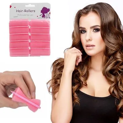 Foam Cushion Sponge Hair Rollers Wavy Hair Magic Hair Curler Women Bangs Roller • $5.45