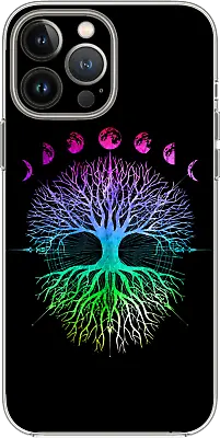 Moon Phase Tree Of Life Tarot Space Case Cover Silicone / Shockproof / MagSafe • $24.95